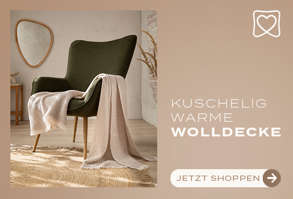 Estella kuschelige Wolldecke | Estella Online-Shop