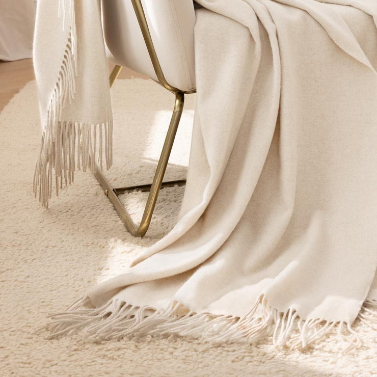 Cashmeredecke Everest Color | beige 