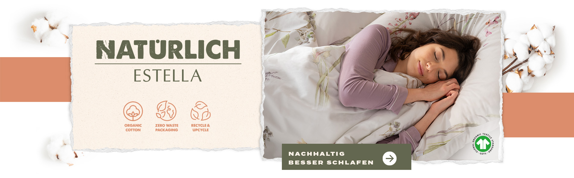 Bio-Bettwäsche Natürlich Estella